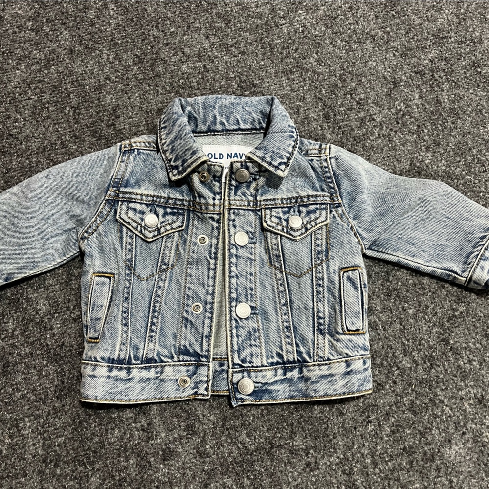 Old Navy Faded Blue Baby Denim Jacket